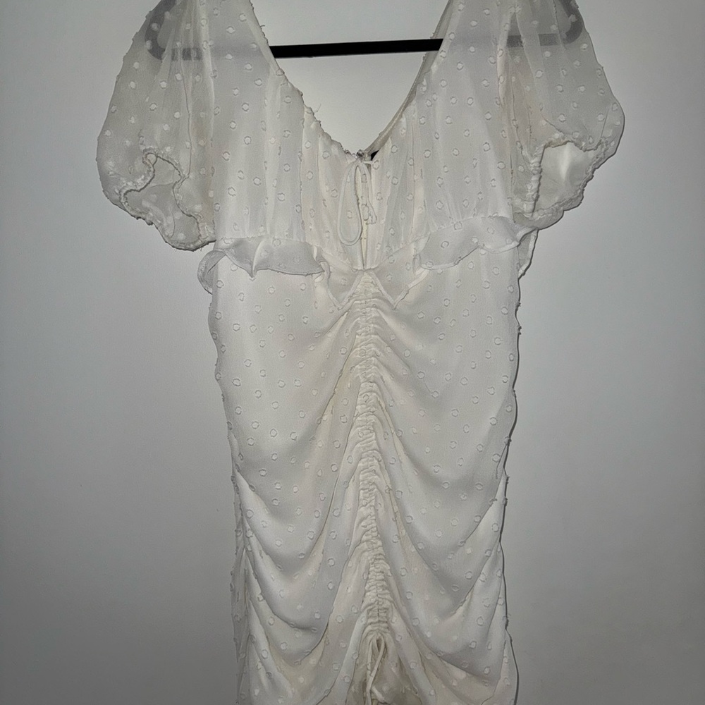 Nordstrom White Mini Dress